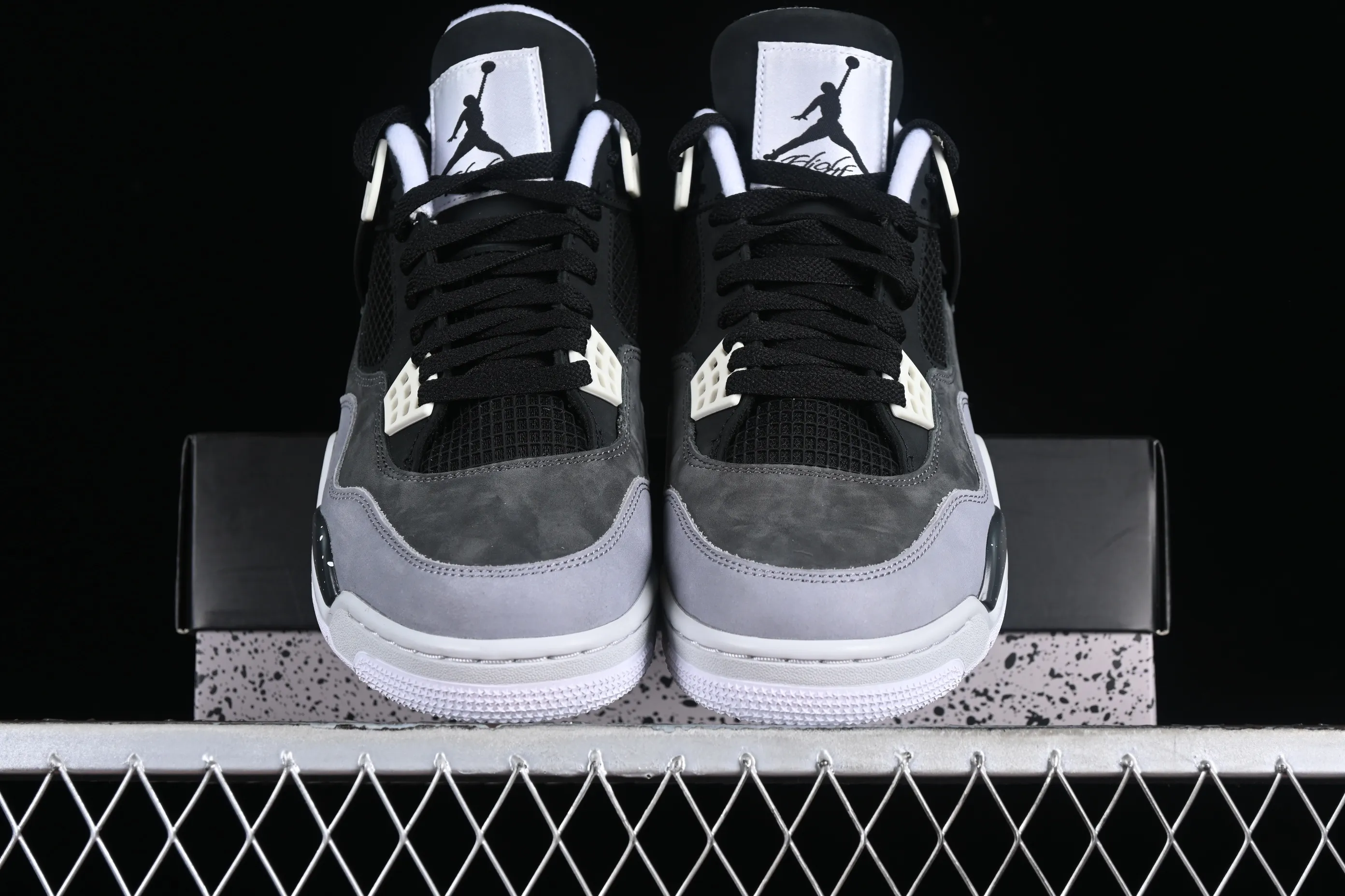 All categories Air Jordan Jordan series basketball shoes Air Jordan 4 GX foreign trade version Air Jordan 4 Georgetown Fear Pack AJ4 Joe 4 Fear Oreo 626969-030